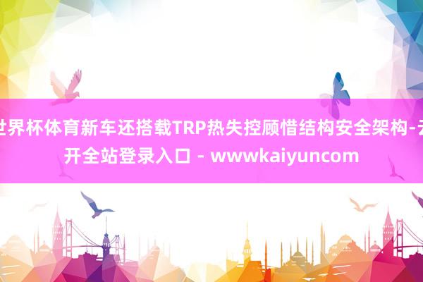 世界杯体育新车还搭载TRP热失控顾惜结构安全架构-云开全站登录入口 - wwwkaiyuncom
